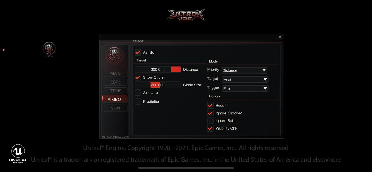 Ultron BGMI interface preview